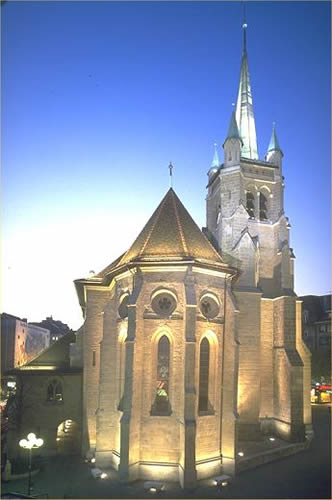 Eglise St François Lausanne "Suisse"