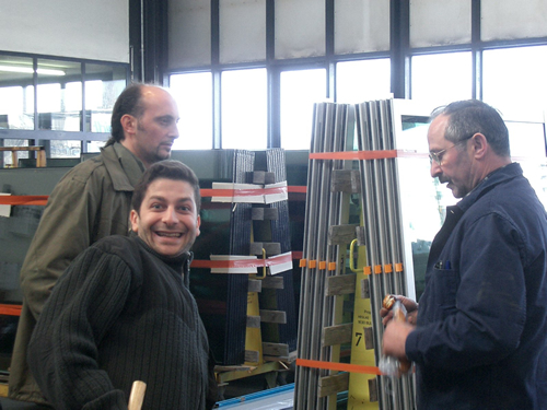 Mazza, Danilo et Mons. Baldassari